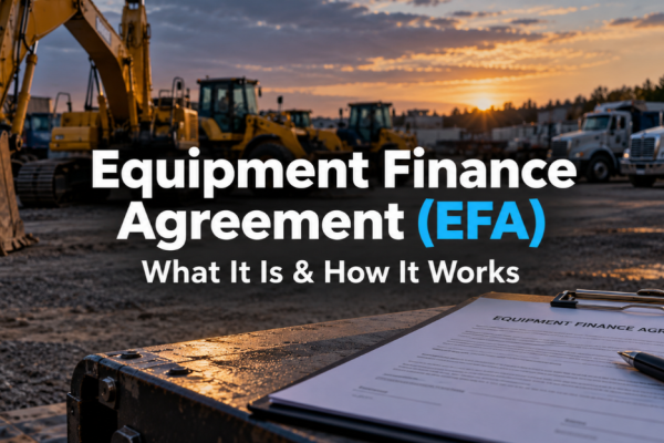 Equipment Finance Agreement (EFA)
